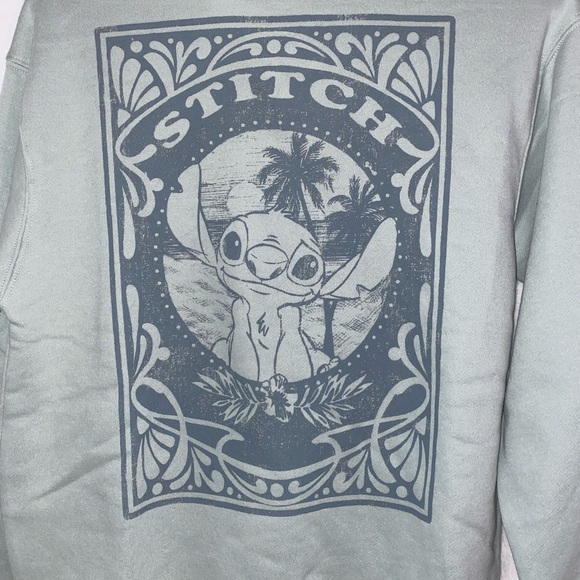 2 Disney Brand Stitch Sweatshirts - Picture 2 of 6